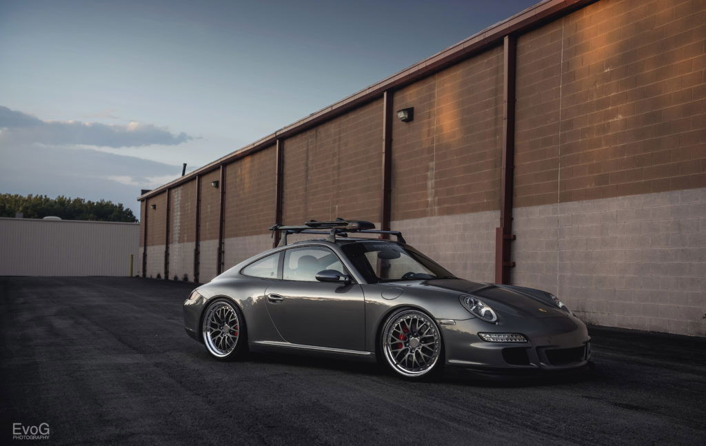 Porsche 997 Carrera S in silbergrau