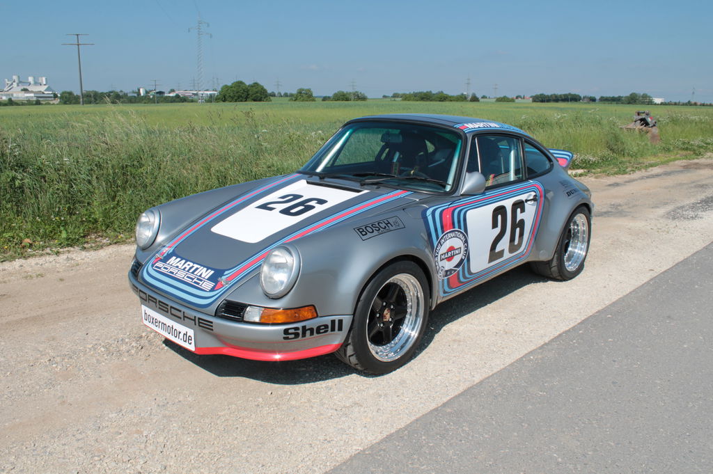 Porsche 911 Carrera RSR Martini Umbau von Boxer Motor & Klassische Automobile GmbH