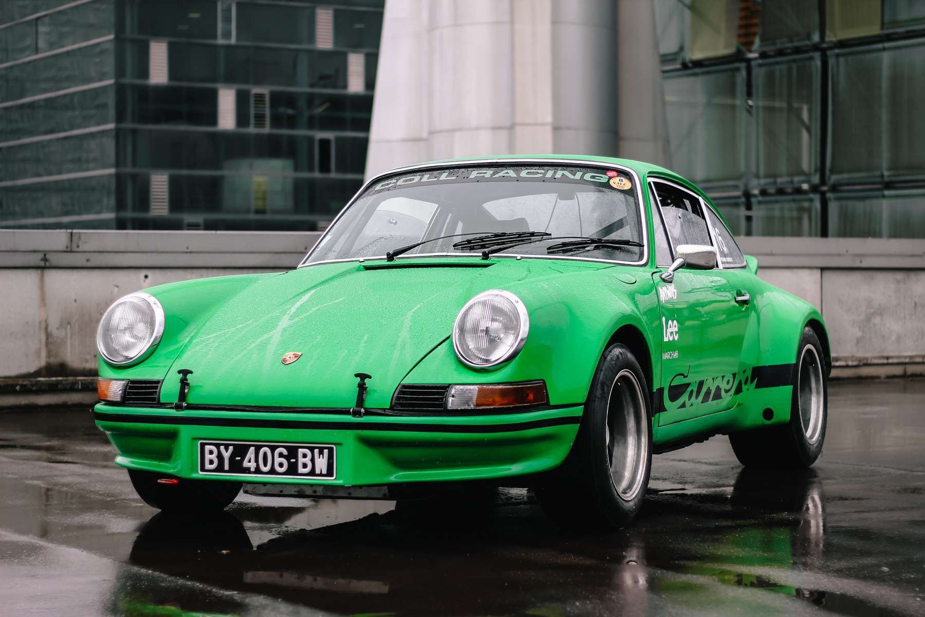 The Pleasure Of Driving A Racing Porsche: Olivier And His Viper Green 1973 911 2.8 RSR