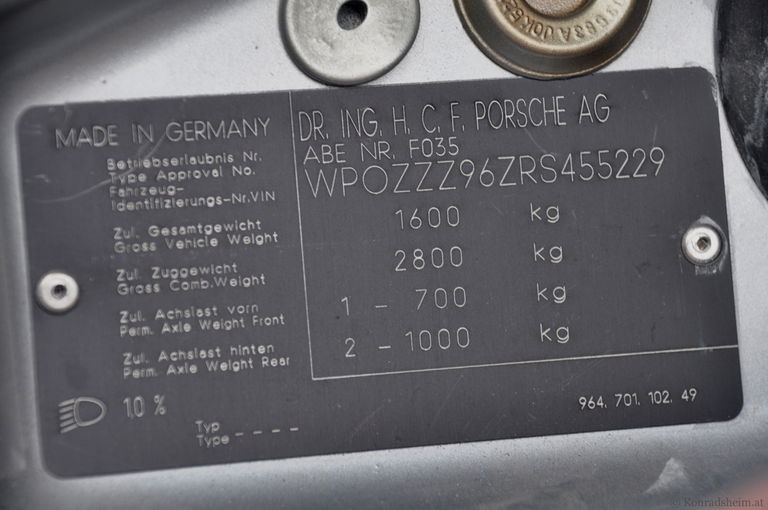 Porsche 911 Carrera 2 Speedster