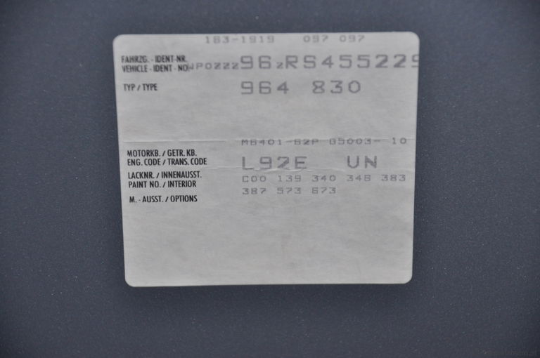 Porsche 911 Carrera 2 Speedster