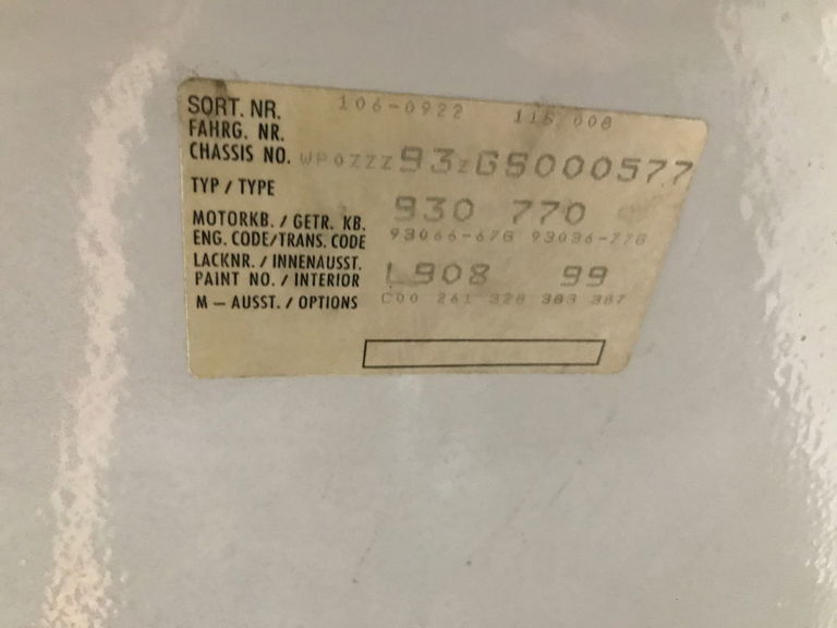 Porsche 911 Turbo 3.3