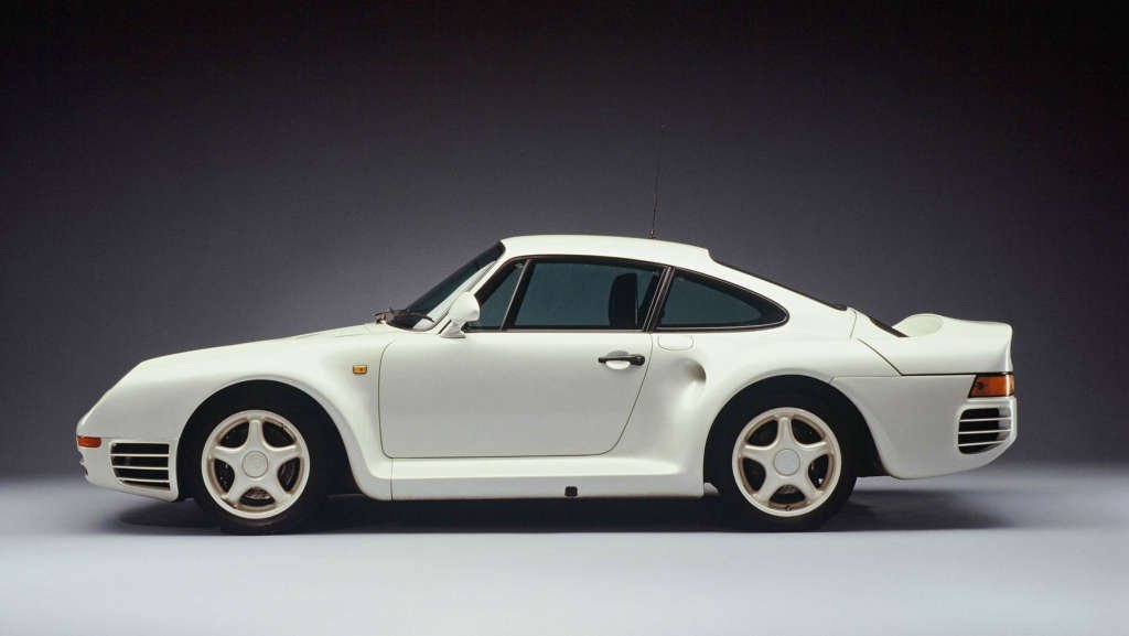 Porsche 959 white
