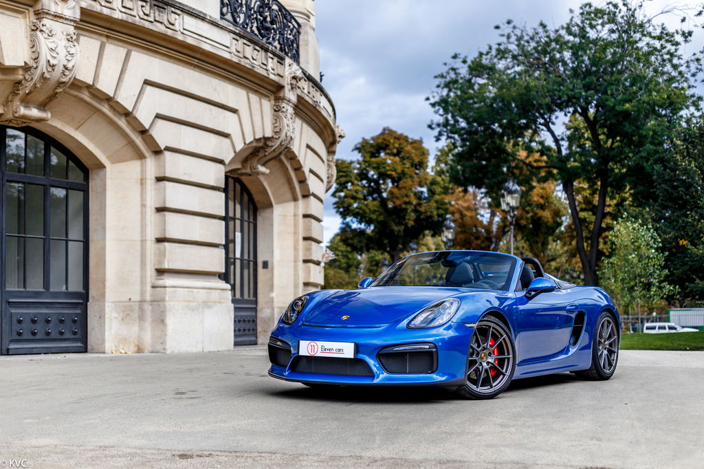 Porsche 981 Boxster Spyder