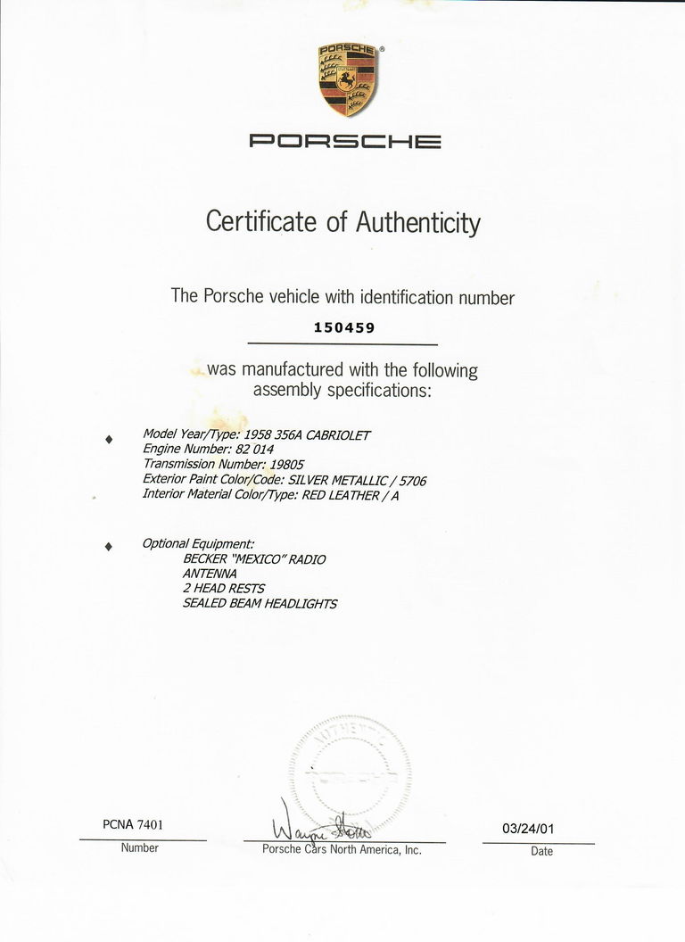 Porsche 356 A 1600 Super