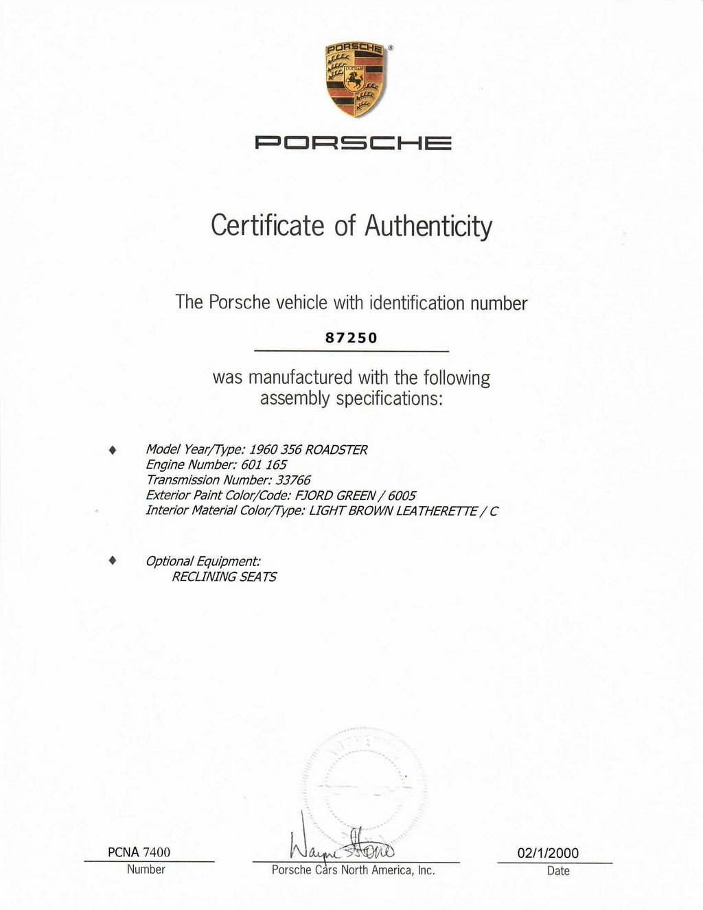 Porsche 356 B 1600 Roadster