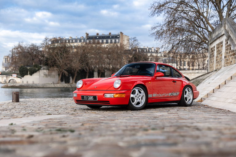Porsche 964 RS red