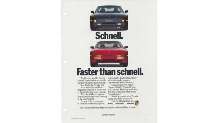 Porsche Advertising From Past Days - Elferspot.com - Magazine