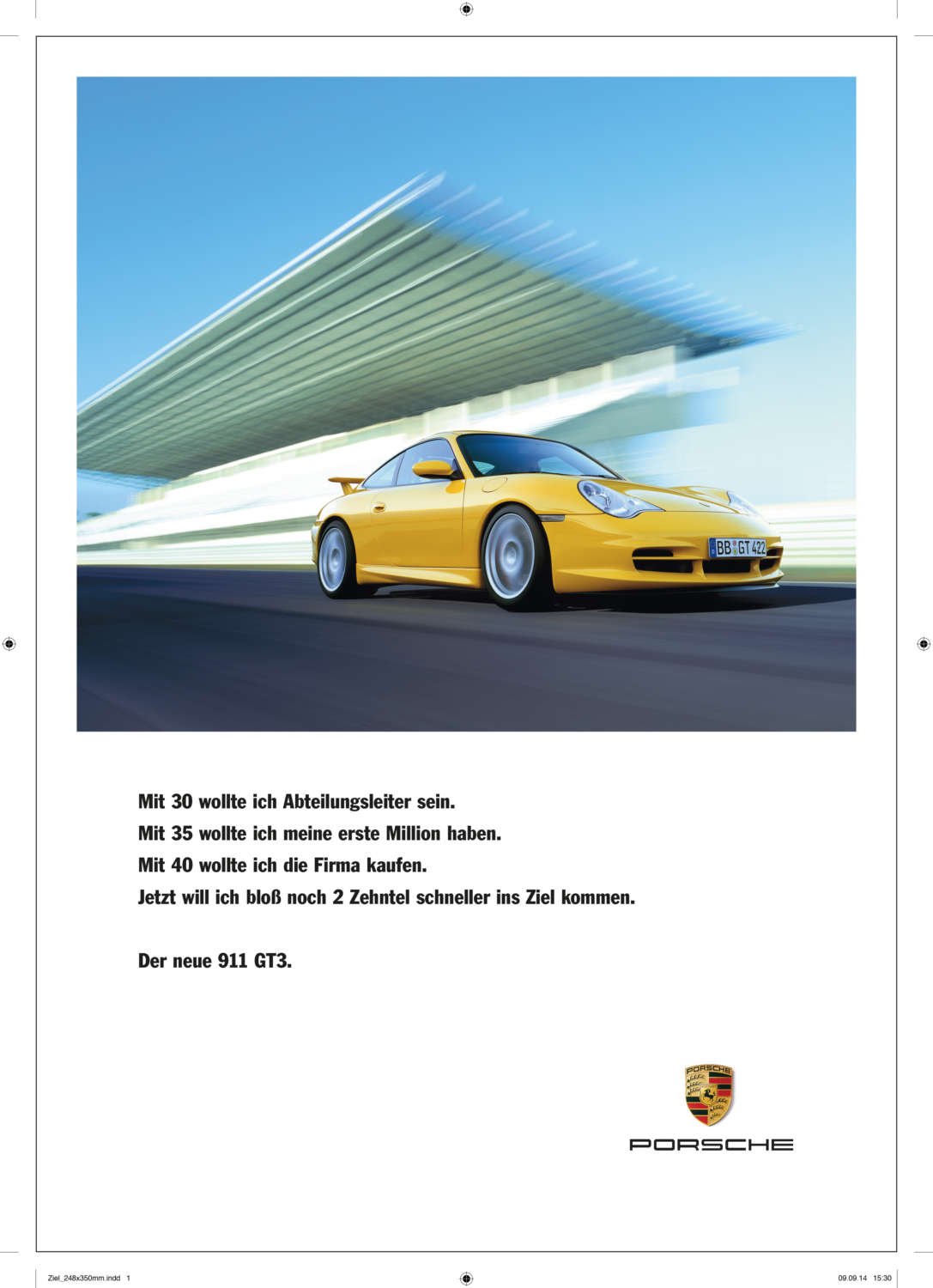 Porsche Werbung