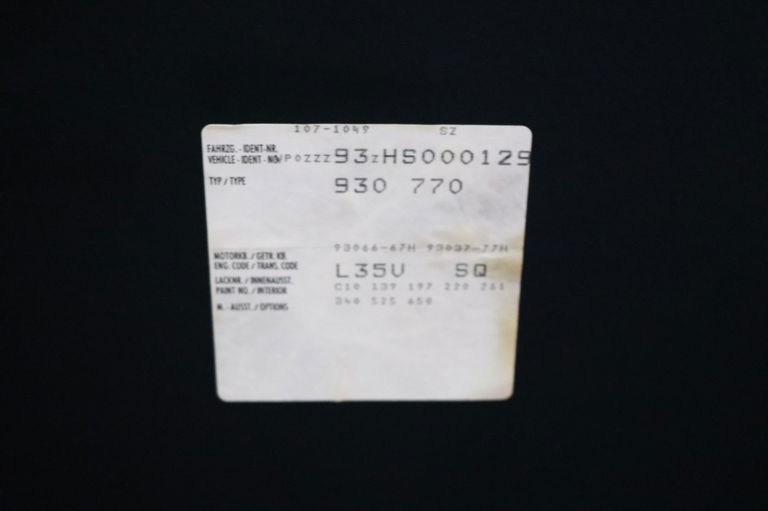 Porsche 911 Turbo 3.3