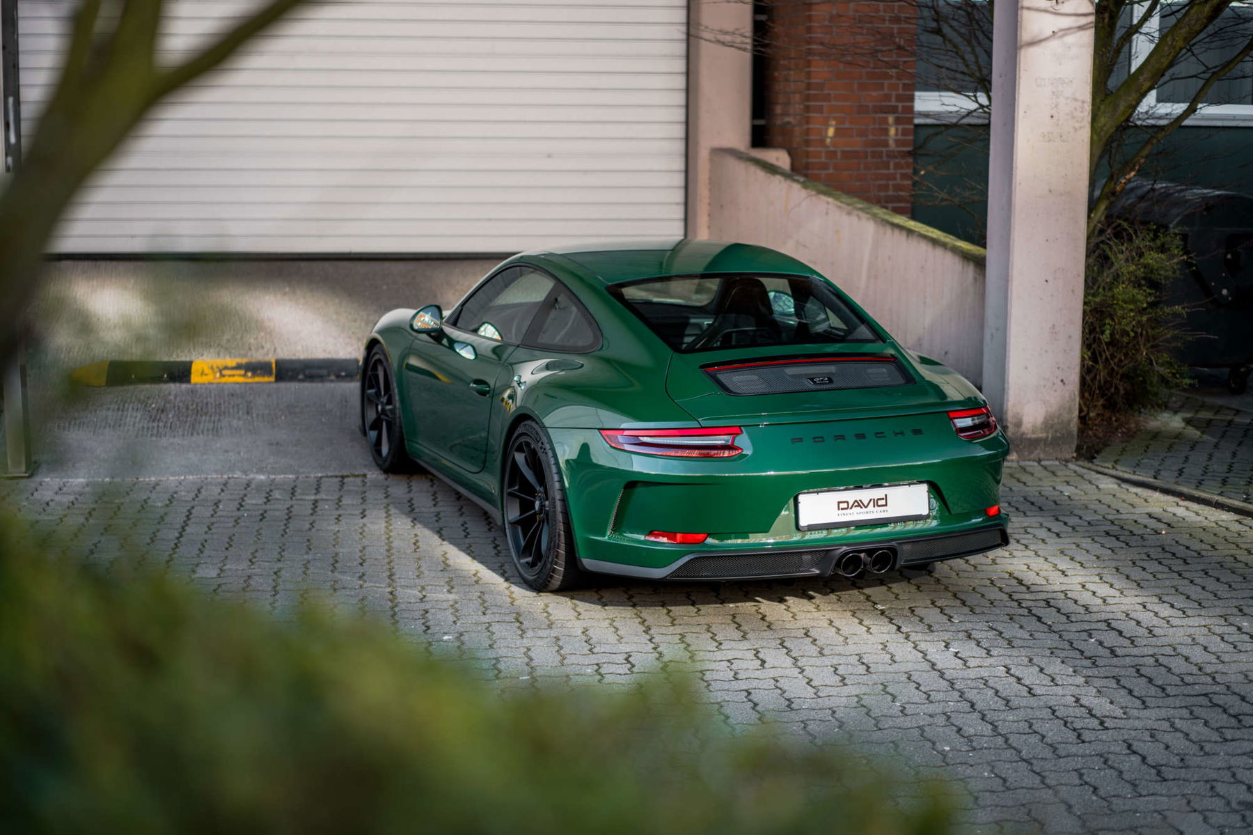 Порше 911 gt3 RS зеленый