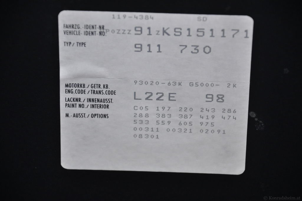 Porsche 911 Carrera 3.2 Speedster