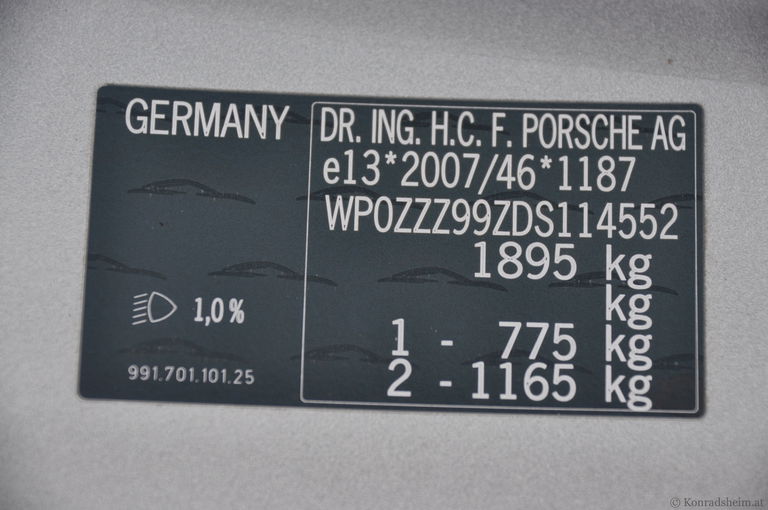 Porsche 991 Carrera 4S