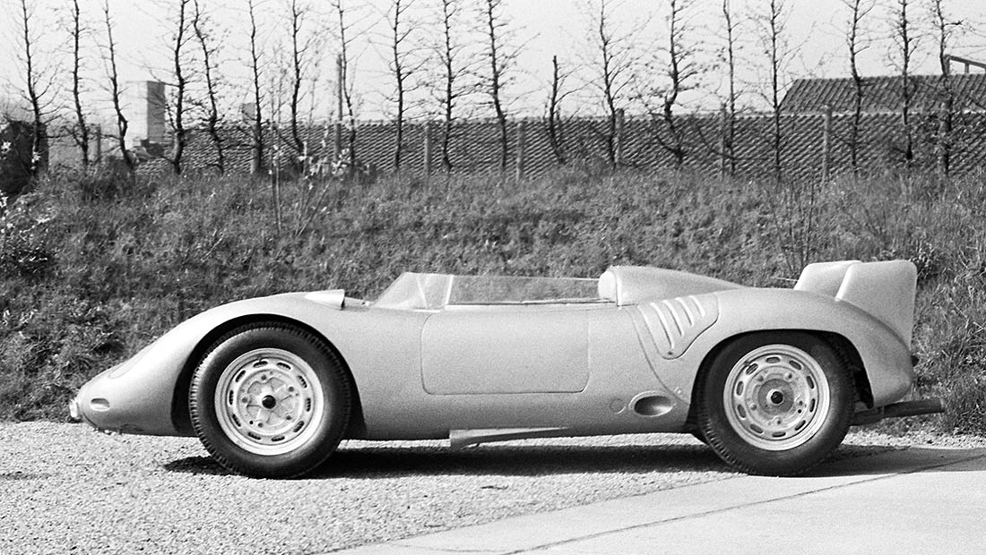 Porsche 718 RSK Spyder Le Mans 3e plaats algemeen