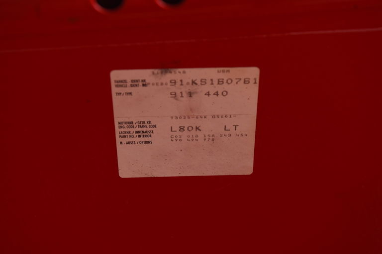 Porsche 911 Carrera 3.2