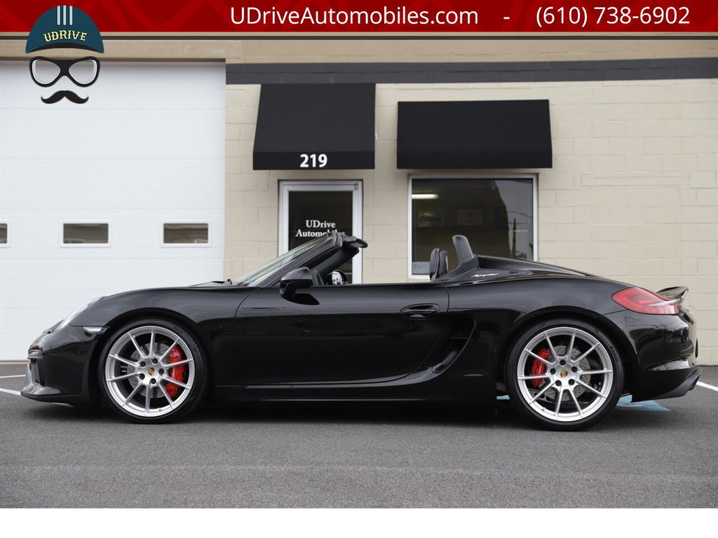 Porsche 981 Boxster Spyder