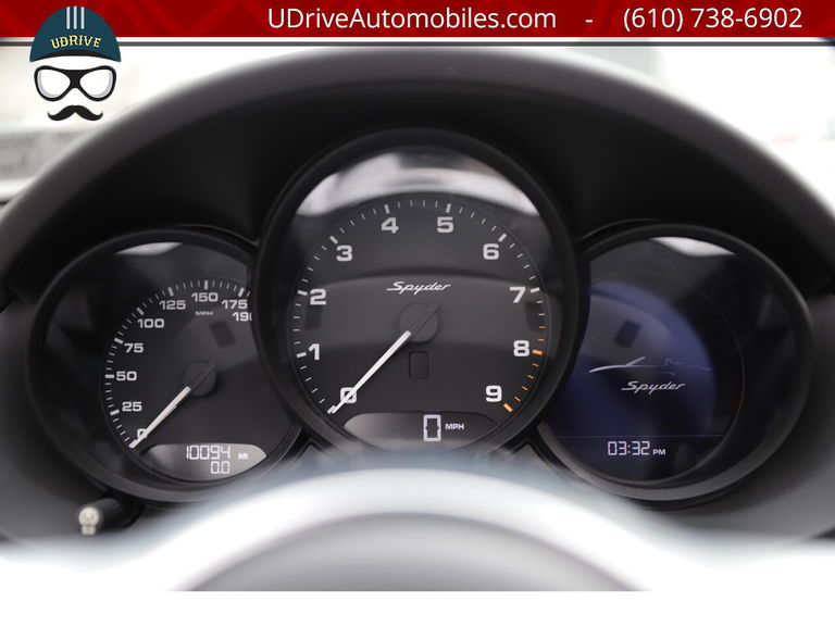 Porsche 981 Boxster Spyder