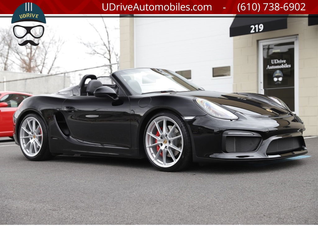 Porsche 981 Boxster Spyder
