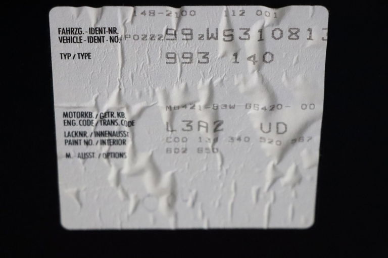 Porsche 993 Carrera 4S