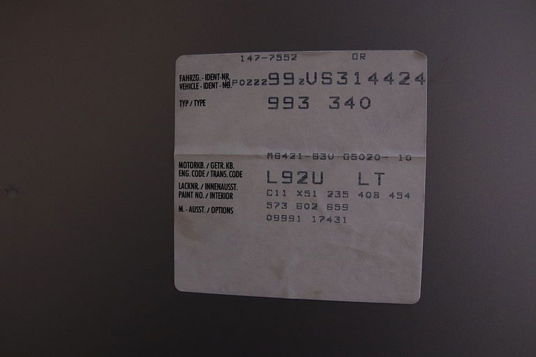 Porsche 993 Carrera S