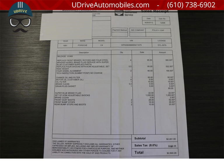 Porsche 964 Carrera 4