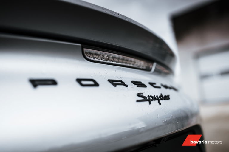 Porsche 981 Boxster Spyder