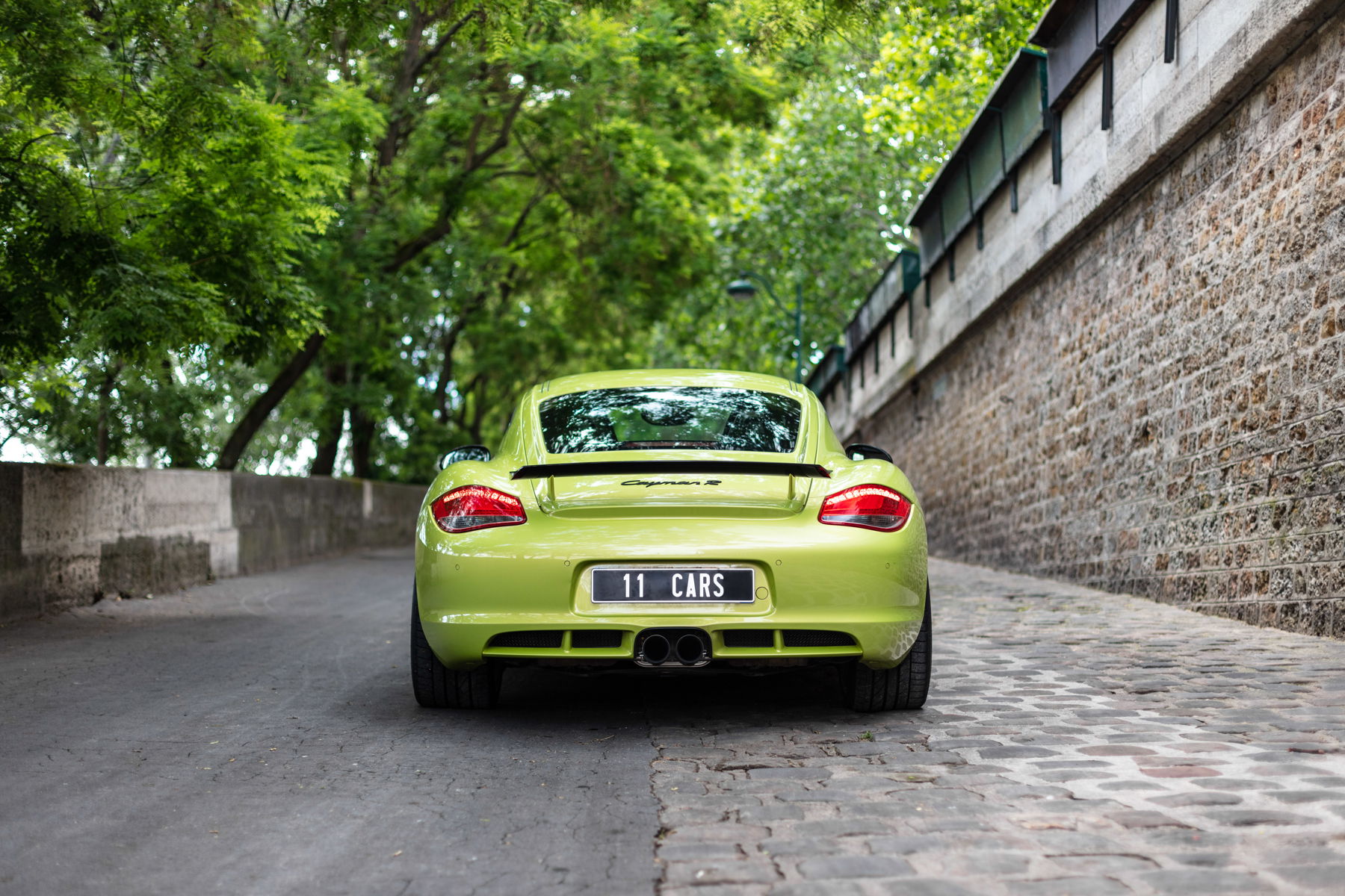 Porsche Cayman R 987 Rear