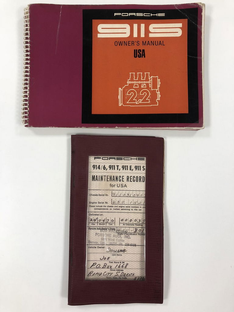 Porsche 911 S (F-Modell)