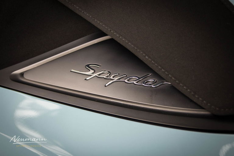 Porsche 981 Boxster Spyder