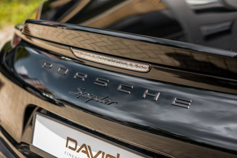 Porsche 981 Boxster Spyder