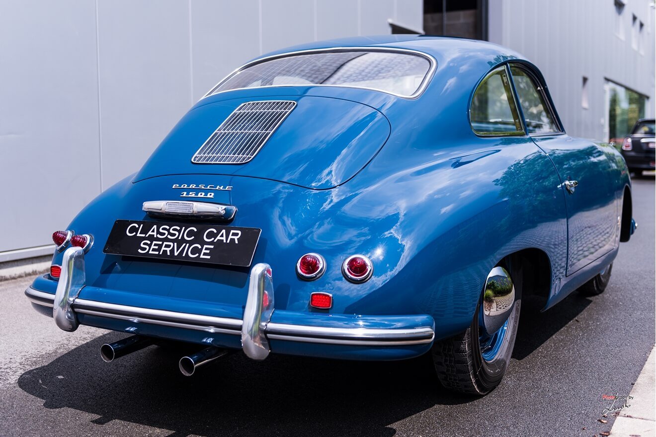 Porsche 356 Urmodell azure blue 1952