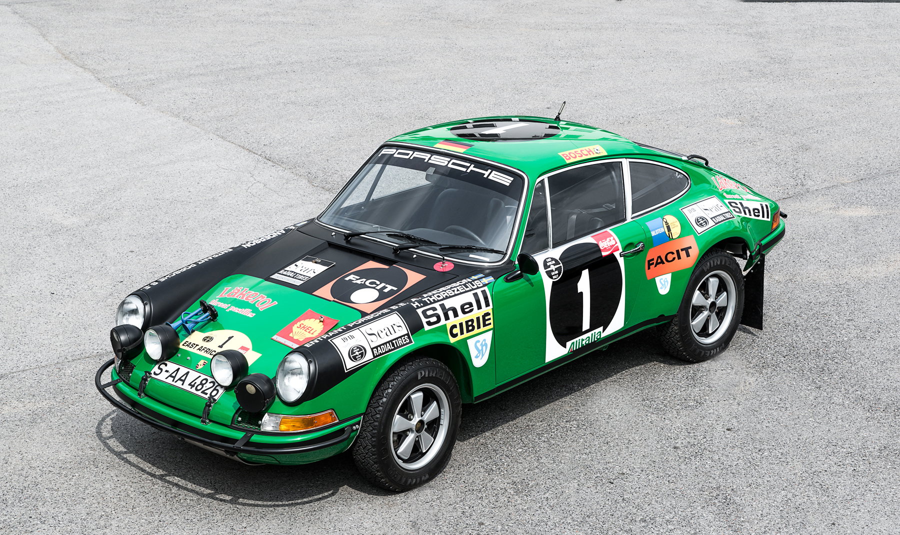 Kit Maquette Porsche 911 Safari 1971 - Racing 43 - 1/43 - Métal Blanc - Occasion
