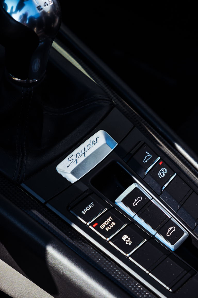 Porsche 981 Boxster Spyder