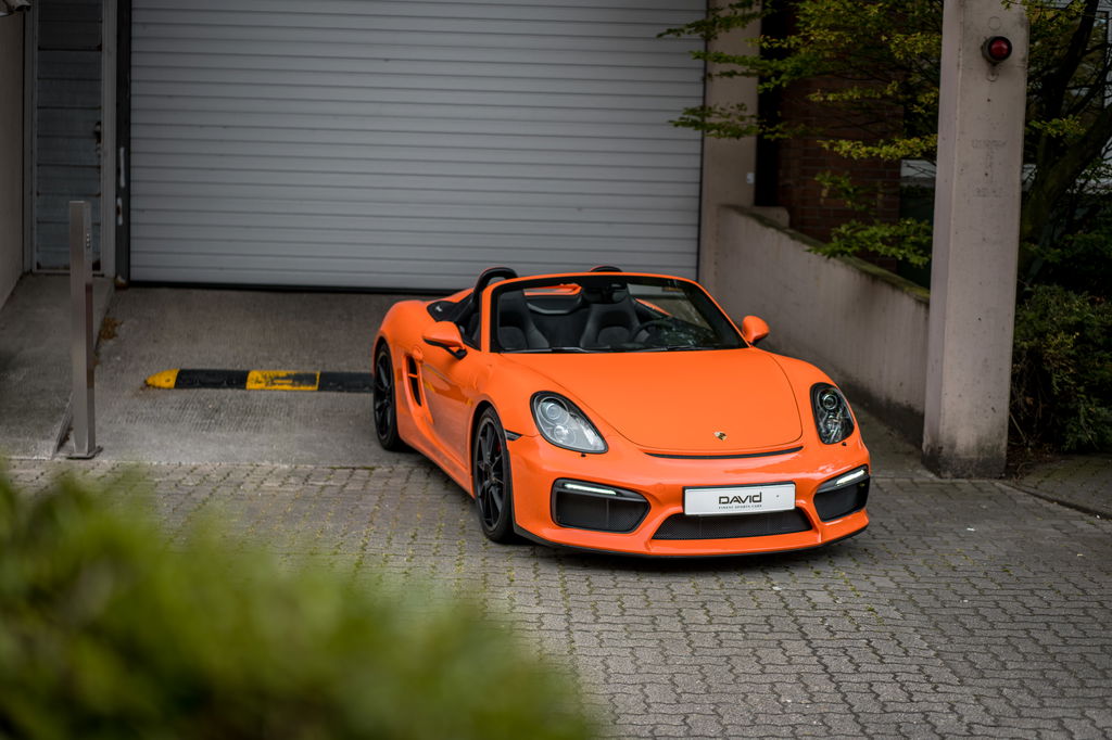 Porsche 981 Boxster Spyder