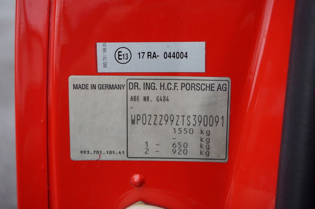 Porsche 993 Carrera RS