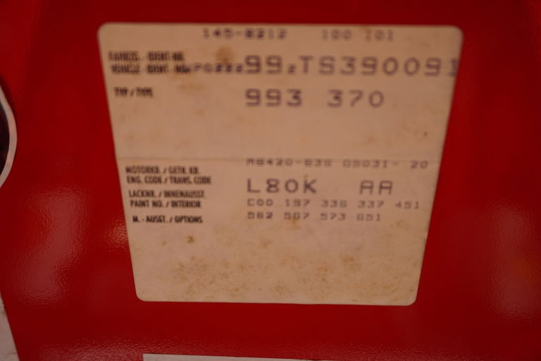 Porsche 993 Carrera RS