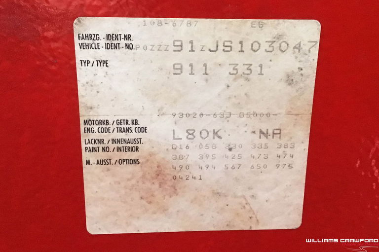 Porsche 911 Carrera 3.2