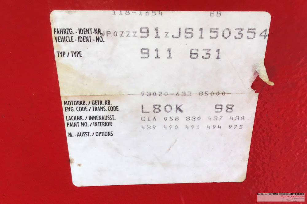 Porsche 911 Carrera 3.2