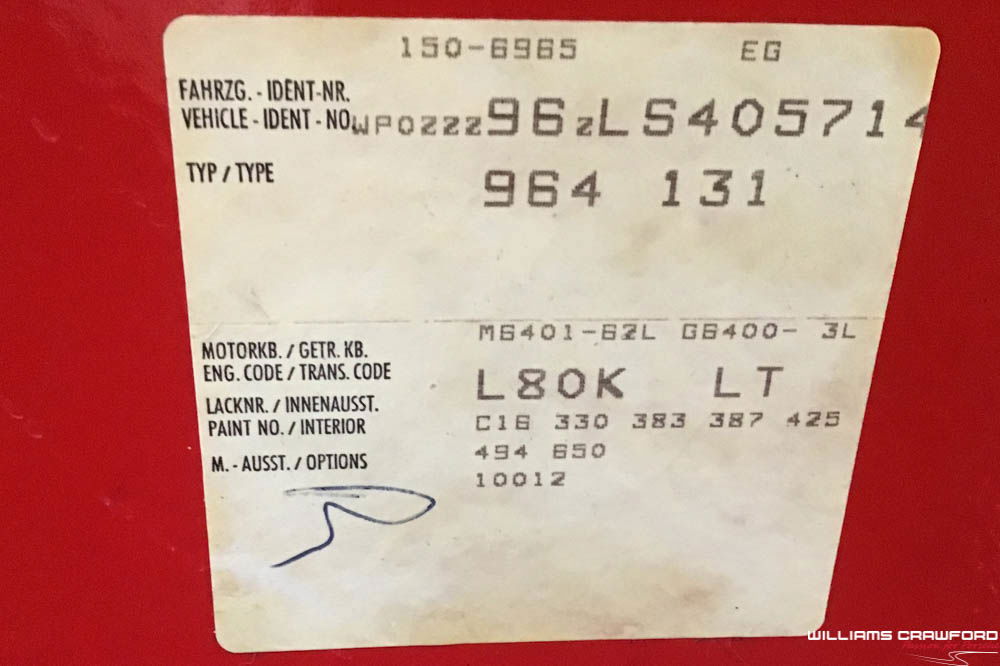 Porsche 964 Carrera 4