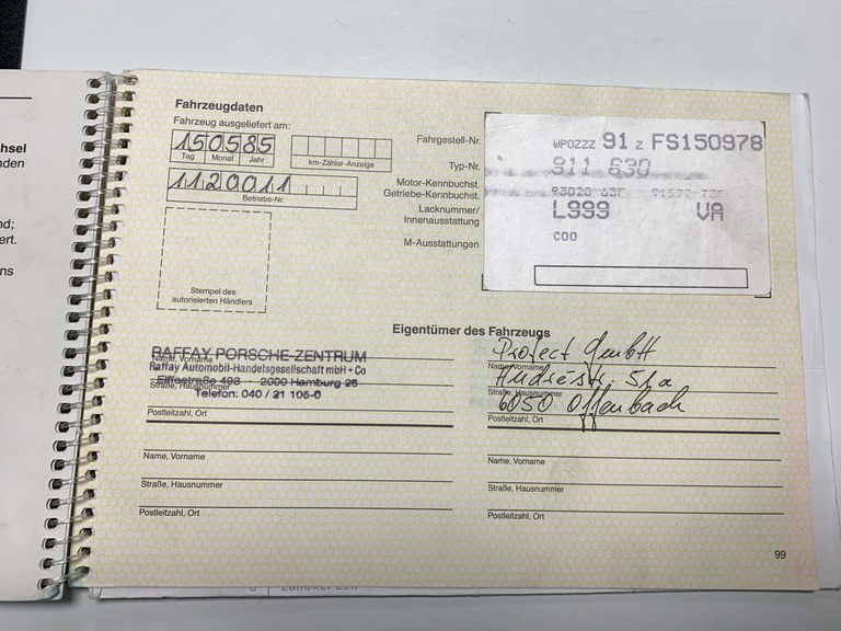 Porsche 911 Carrera 3.2 WTL