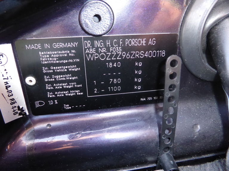 Porsche 964 Jubiläumsmodell „30 Jahre 911“