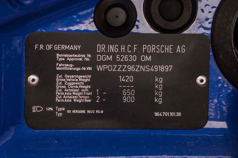 Porsche 964 Carrera RS