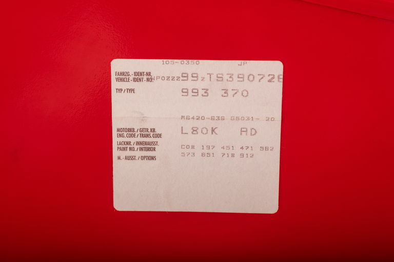 Porsche 993 Carrera RS