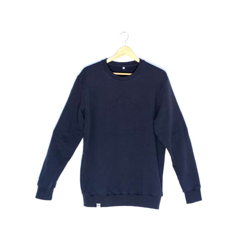 Vintage Porsche Sweater Navy
