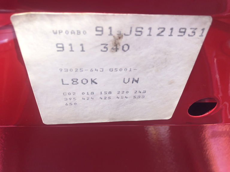 Porsche 911 Carrera 3.2