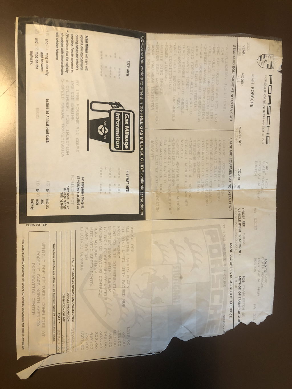 Porsche 911 Carrera 3.2