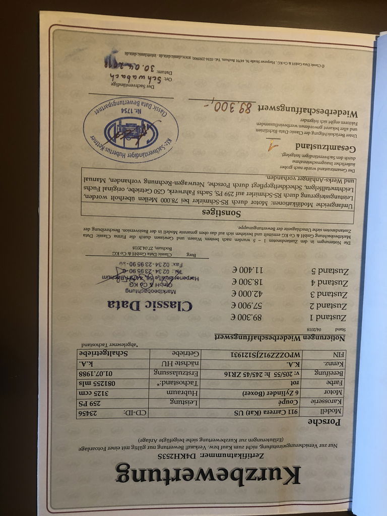 Porsche 911 Carrera 3.2