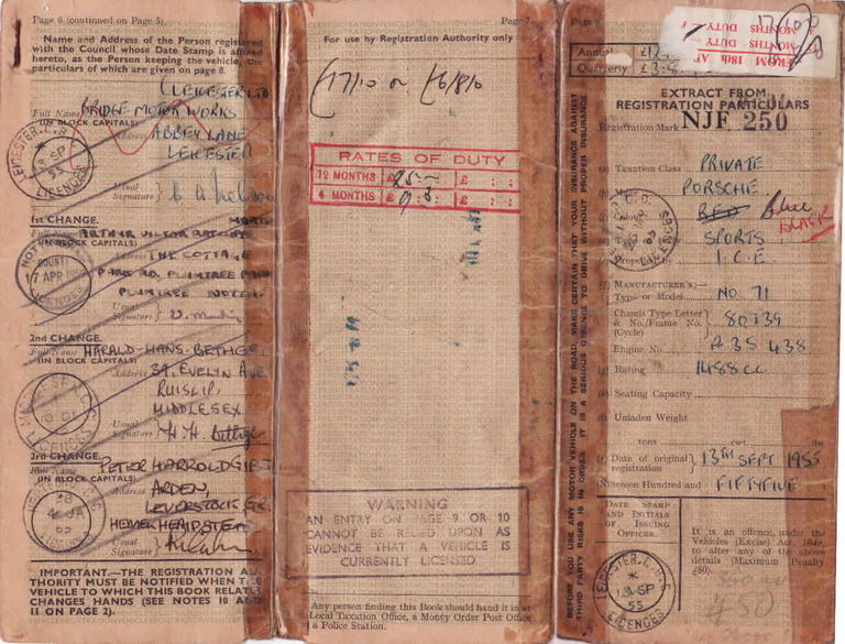 Porsche 356 Pre-A 1500 Speedster