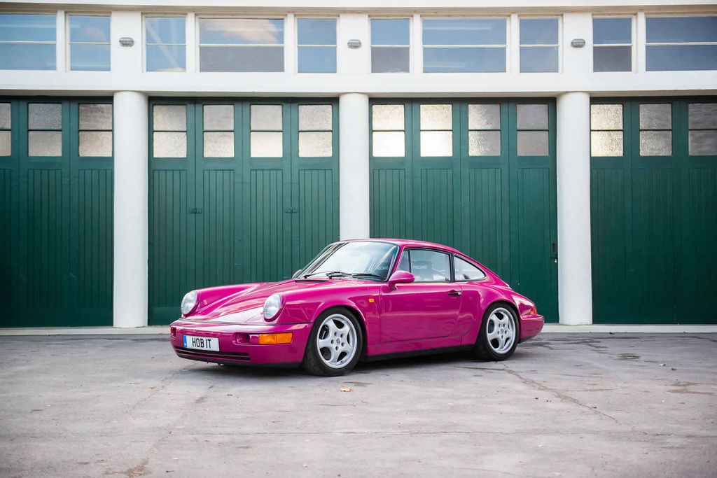 Porsche 964 Carrera RS Clubsport side profile