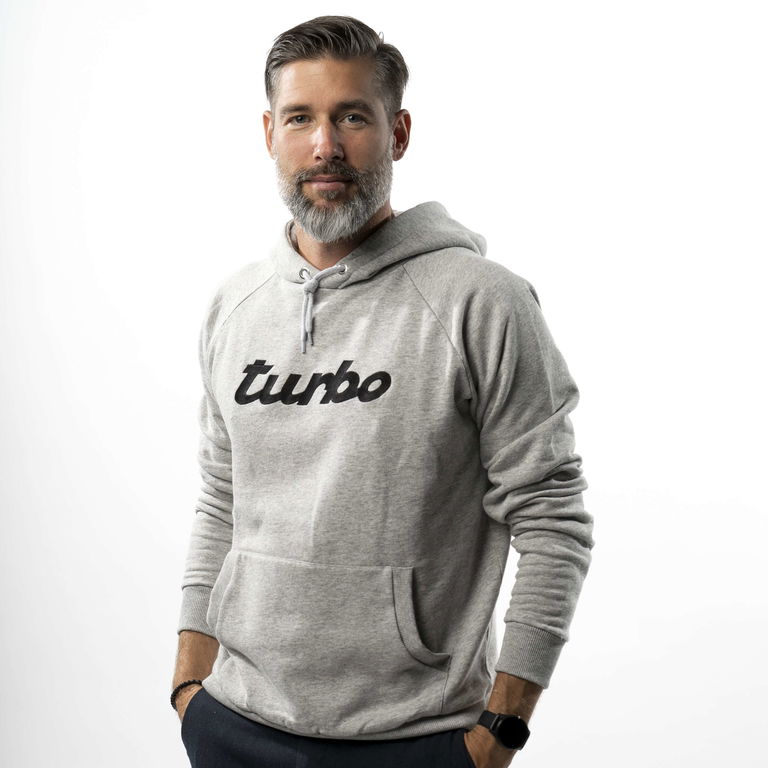 Turbo Hoodie Light Gray
